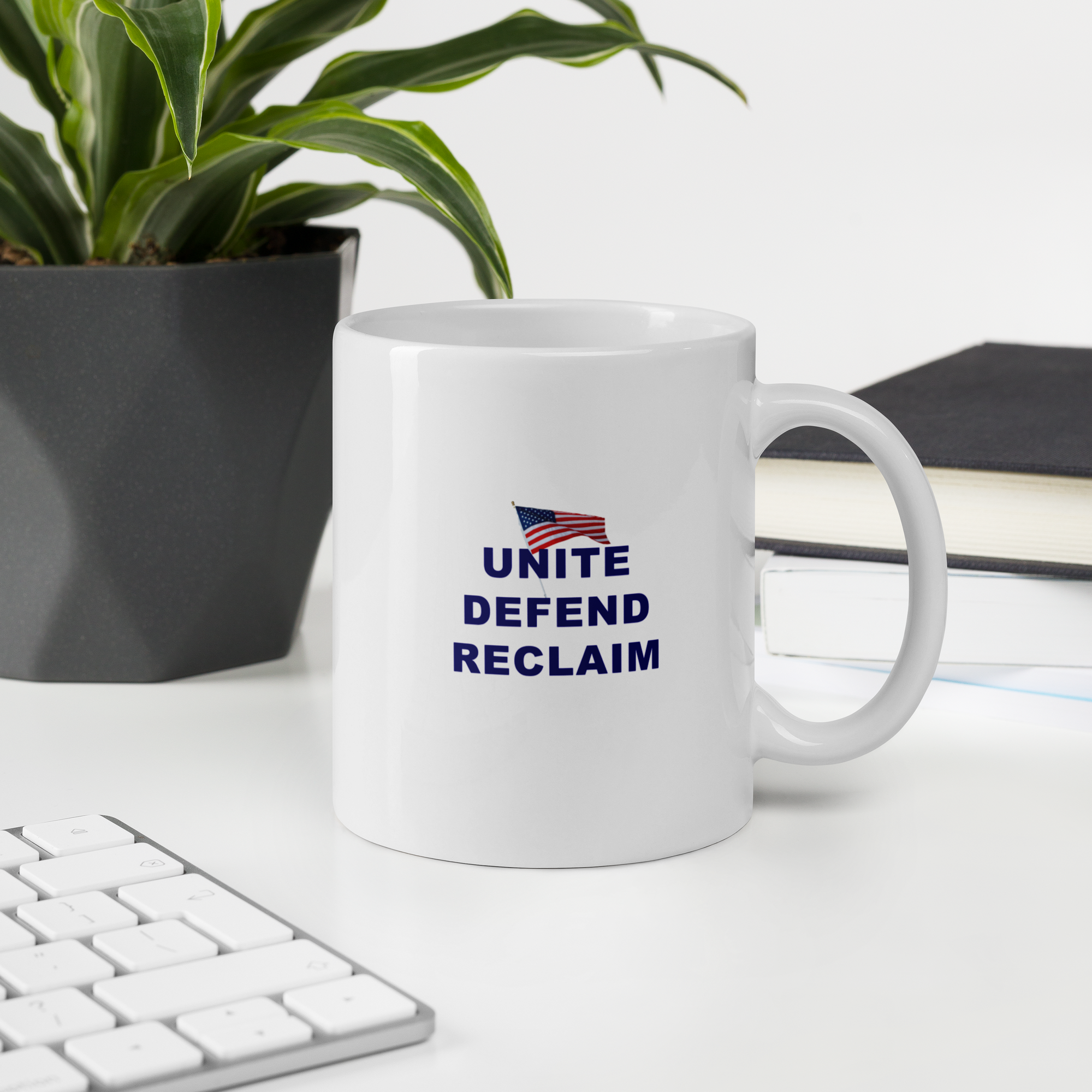 WTP Unite White glossy mug